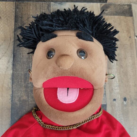 Sunny Jean Hand Puppet GS4631 Toy 2005 Vintage Full Body‎ Black Ventriloquist - Picture 2 of 16